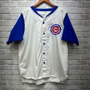 Chicago Cubs Apex One MLB Stitched Jersey Men’s Sz XL vintage 90s heavy cotton